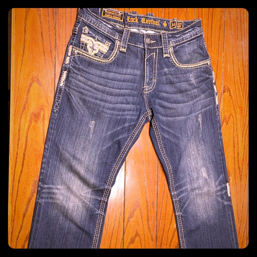 Men's Rock Revival Jeans